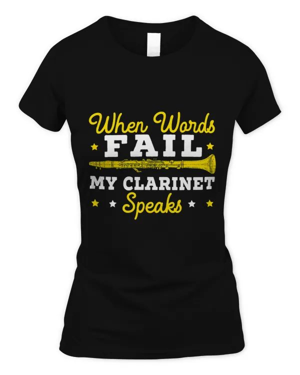 When Words Fail My Clarinet Speaks Clarinetist Musician