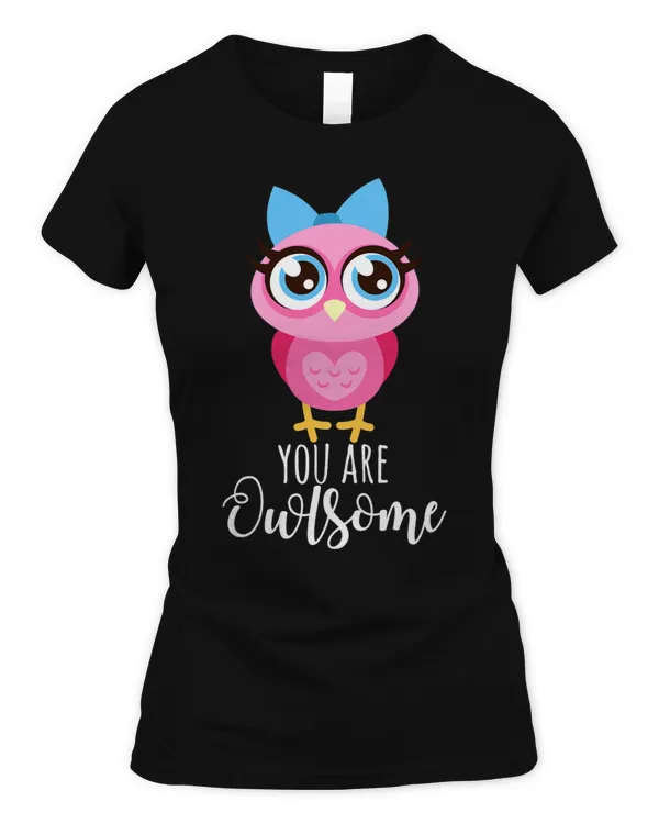 You Are Owlsome Cute Owl Bird Fan Design
