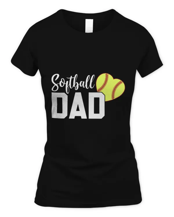 Cute Softball Dad Softball Player - Women's Standard T-Shirt Women's Standard T-Shirt