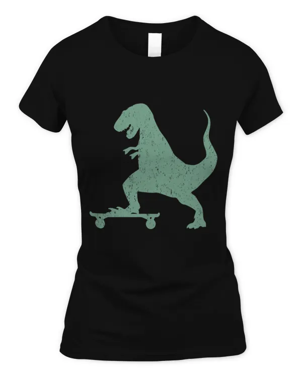 Animal Dinosaur Skateboarding