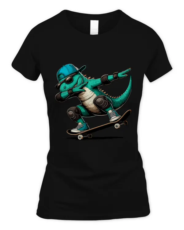 Animal Dinosaur Skater Dabbing Sunglasses Dab Dance