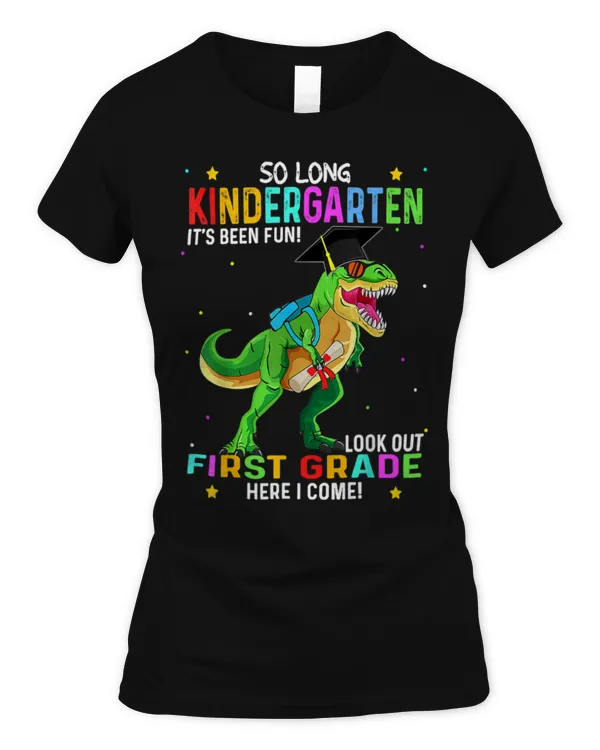 Animal Dinosaur So Long Kindergarten Graduation class dinosaur kids 1