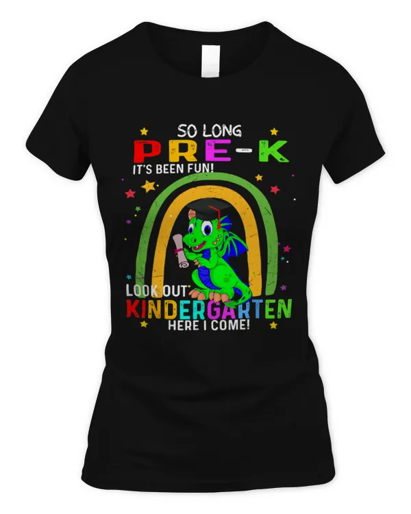 Animal Dinosaur So Long Kindergarten Graduation class dinosaur kids 5
