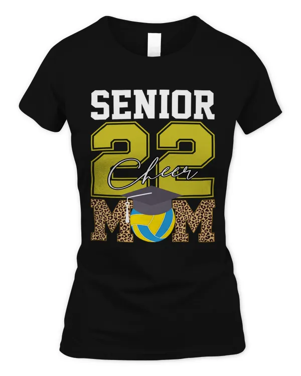 Cheer Mom Senior Class Of 2022 Volleyball Proud Mom
