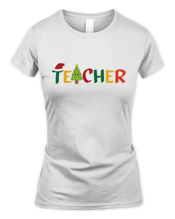 Teacher Christmas Cute X-Mas Pajama T-Shirt