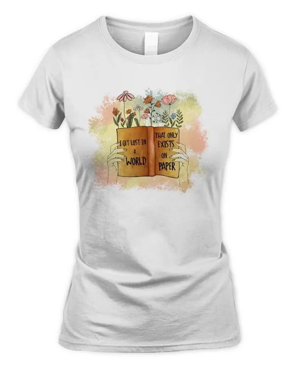 I Get Lost In A World That Only Exists On Paper T-Shirt