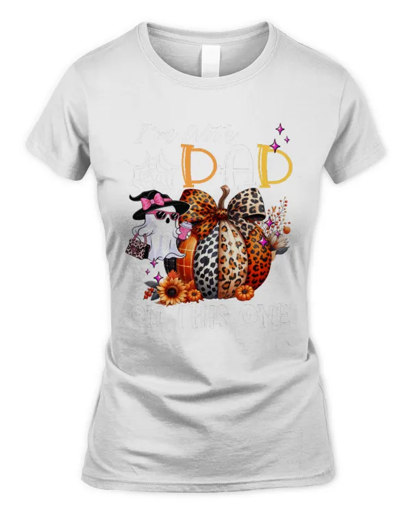 304107259_1055888783_I m With Dad On This One Matching Family Halloween - Women's Standard T-Shirt Women's Standard T-Shirt