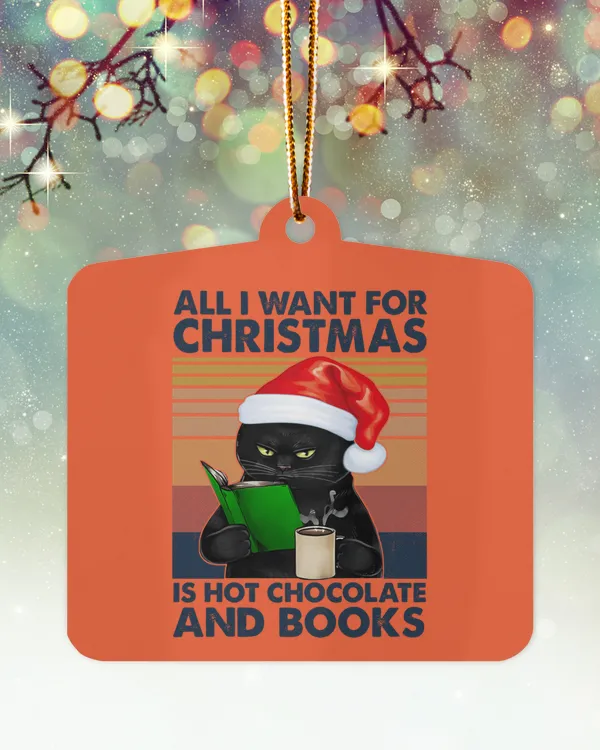 Miah888a All I Want For Christmas Is Hot Chocolate And Books Holiday