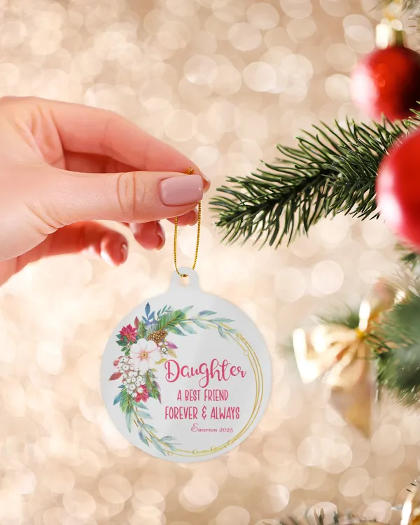 Metal Ornament - Classic Round