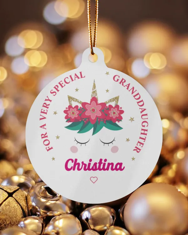 Metal Ornament - Classic Round