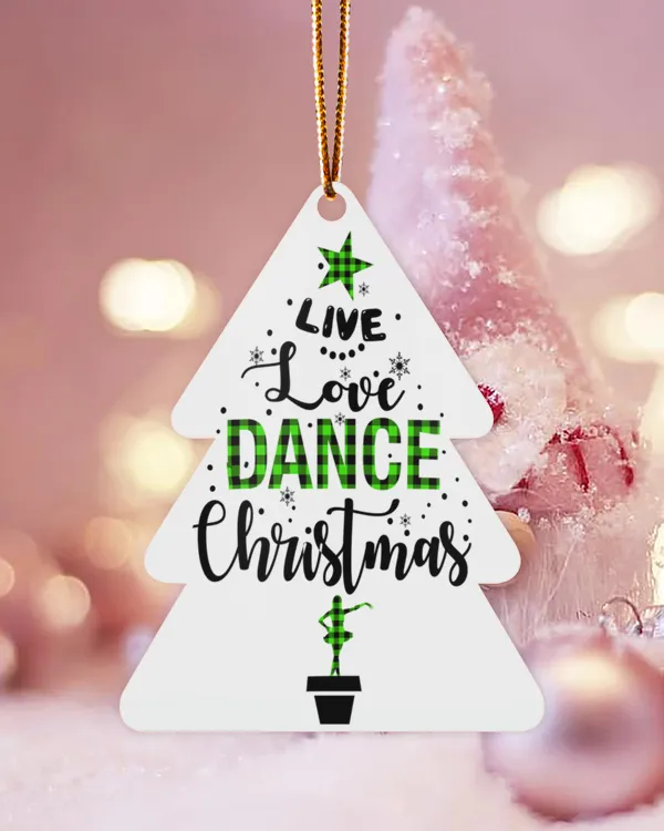 Ballet Irish Xmas Tree Ornament