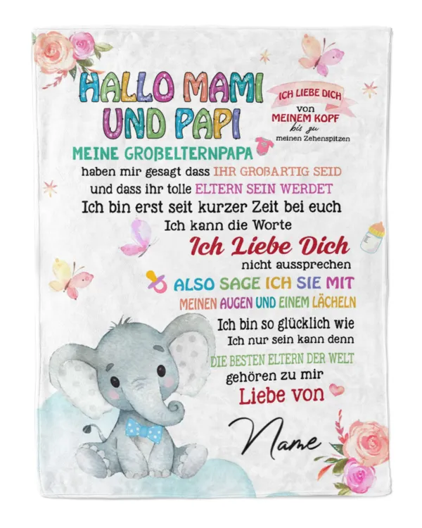 Hallo mama und papa