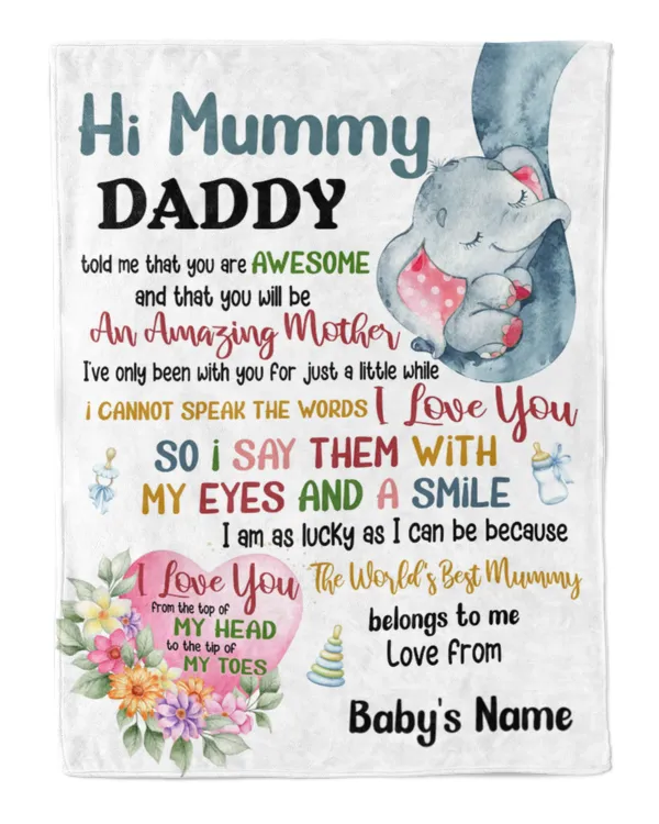 Hi mummy and Daddy