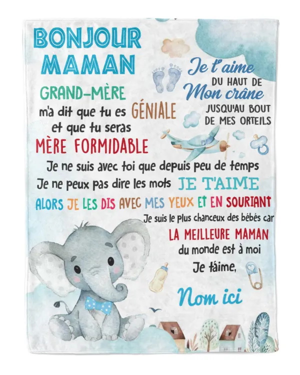 Bonjour maman