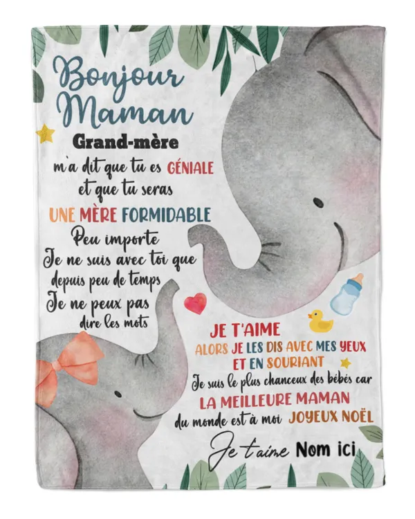 Bonjour maman