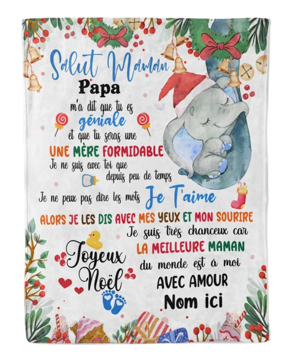 Hallo Mama, Papa hat mir erzählt wie toll du bist und dass du eine großartige Mutter sein wirst.
