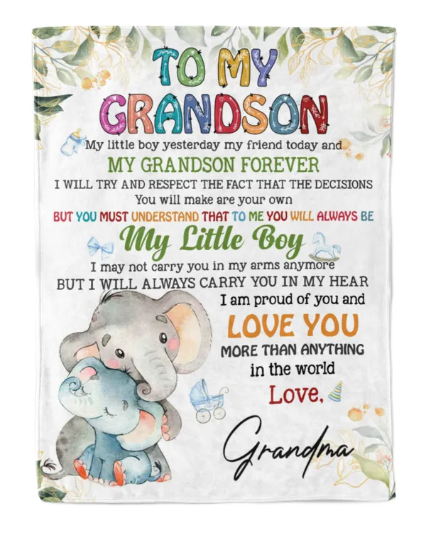 To my Grandson