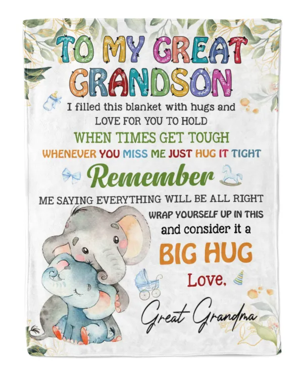 To my Great Grandson