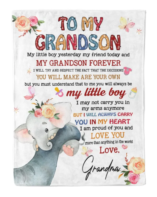 To my Grandson
