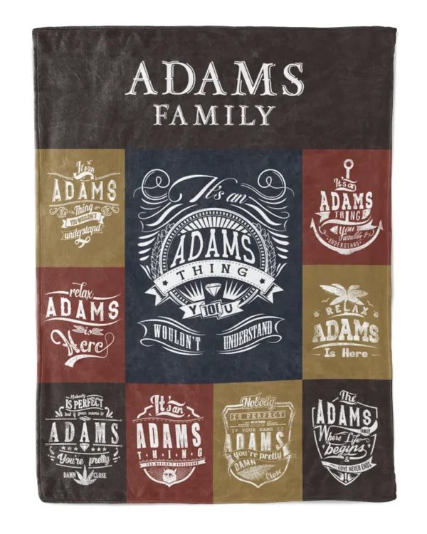 ADAMS BLANKET F1