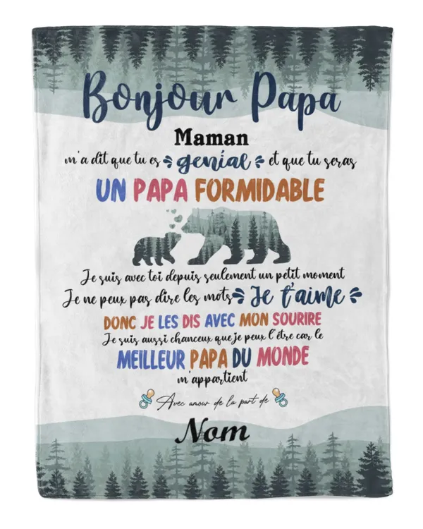 Bonjour papa