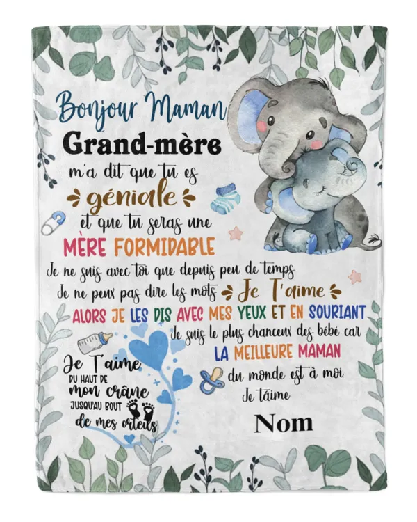 Bonjour maman