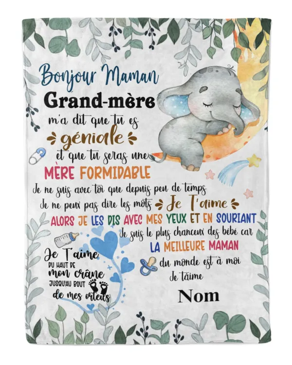 Bonjour maman