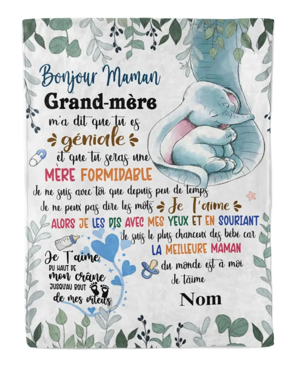Bonjour maman