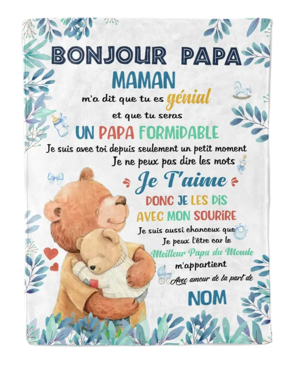 Bonjour papa