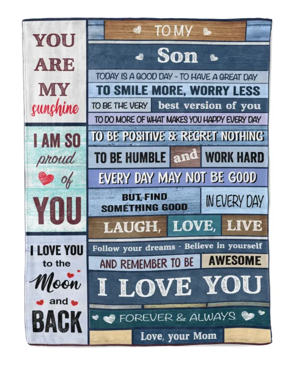 ETBK62sm To My Son From Mom