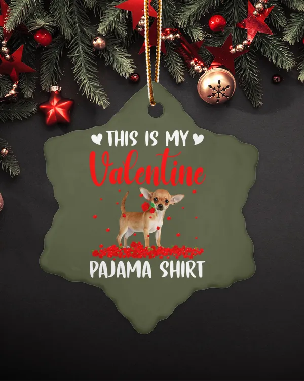 Porcelain Ornament - Snowflake