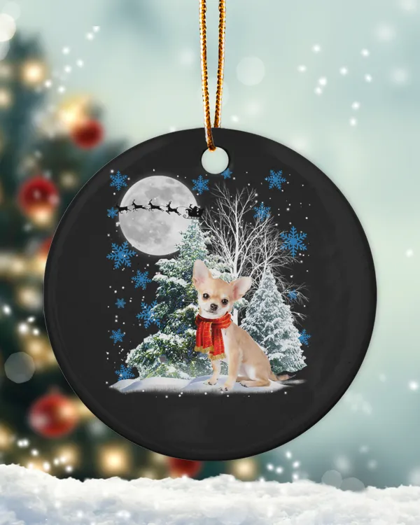 Porcelain Ornament - Circle