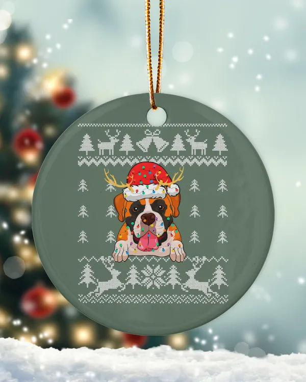 Porcelain Ornament - Circle