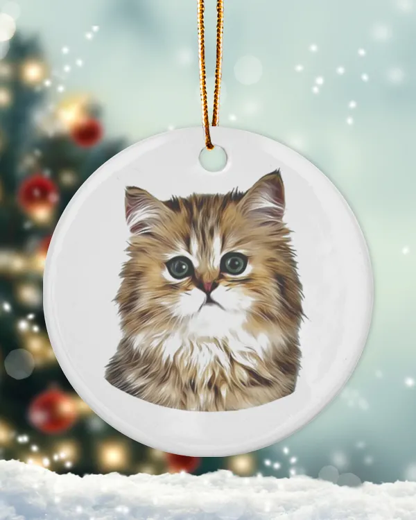 Porcelain Ornament - Circle