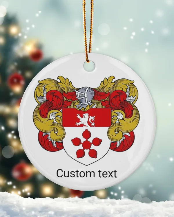 Family Coat of Arms Ornament Family Tree