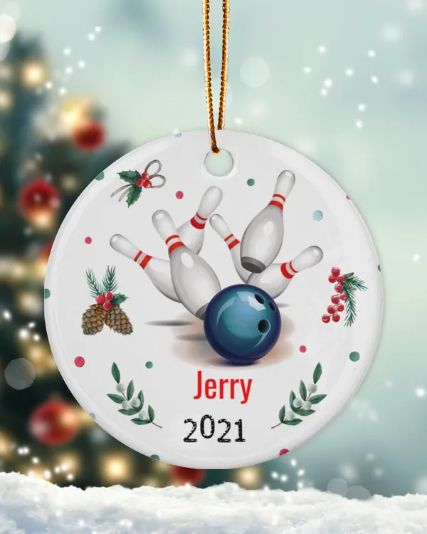 Porcelain Ornament - Circle