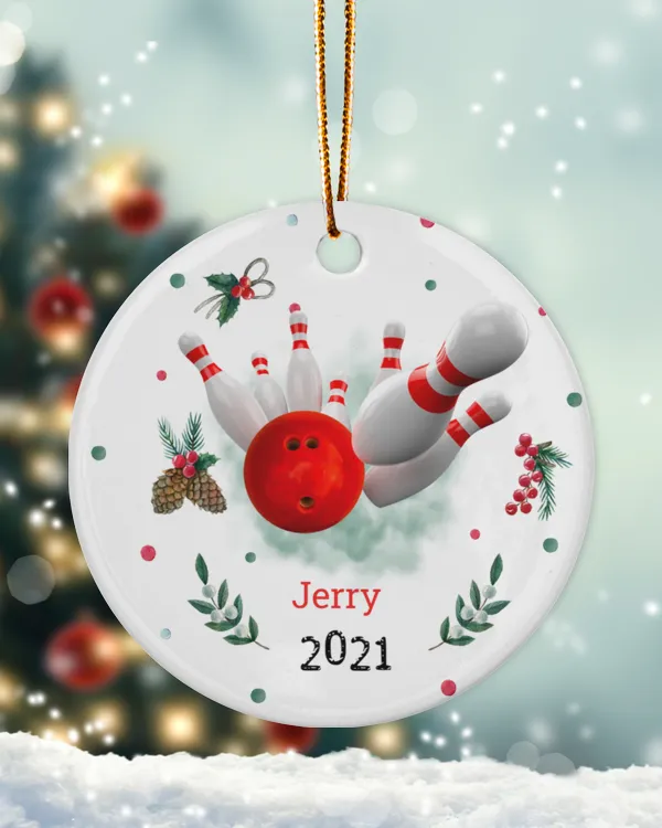 Porcelain Ornament - Circle
