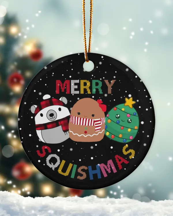 Porcelain Ornament - Circle