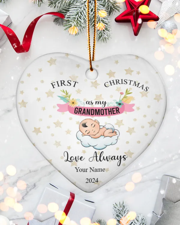 Porcelain Ornament - Heart
