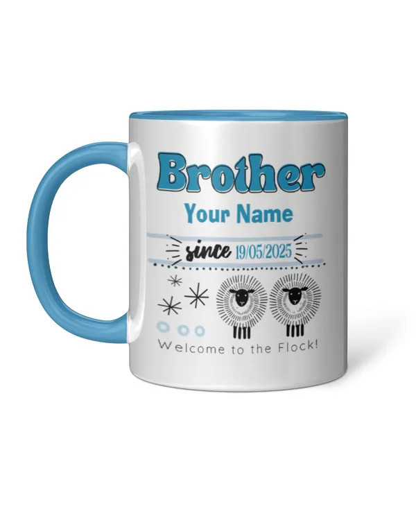 Customizable JW Baptism Gift for Brother Mug, Gifts For Brother, Gifts Idea For Brother