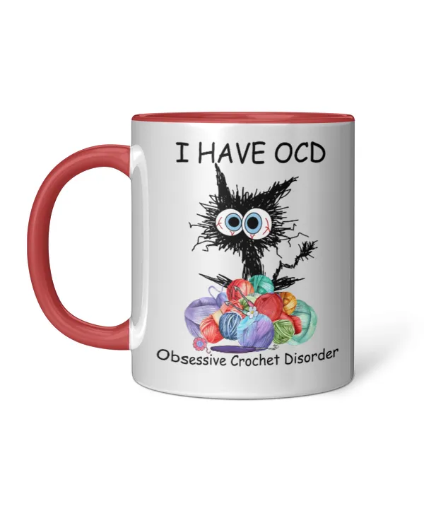 ETT1379 I Have OCD Obsessive Crochet Disorder