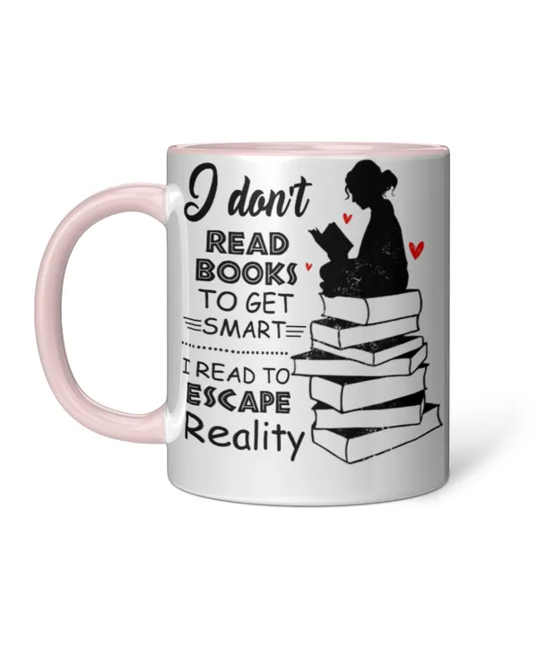 ETT370 I Read Books Escape Reality Drinkware