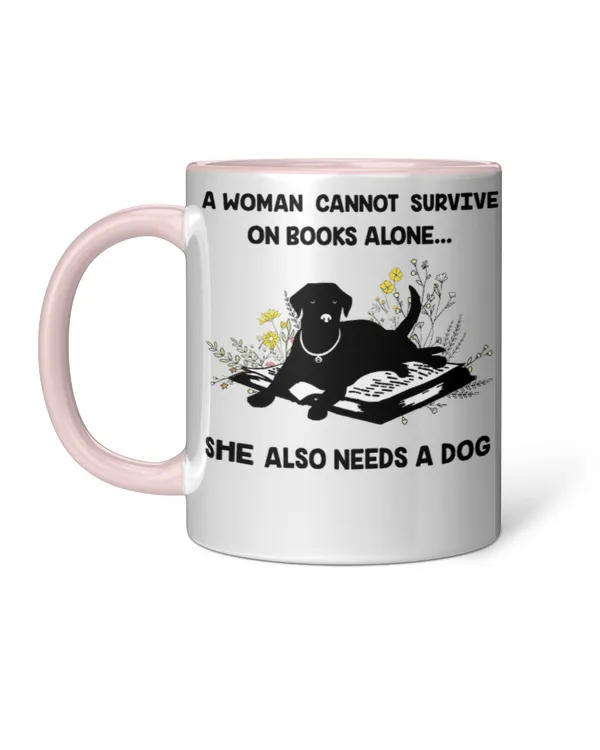Miah866 A Woman Cannot Survive On Books Alone She Also Needs A Dog