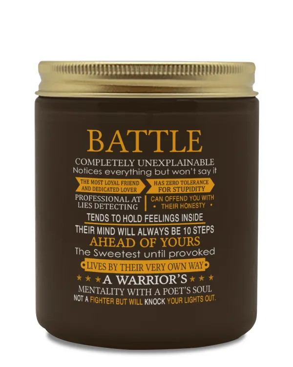 Amber Jar Scented Candles