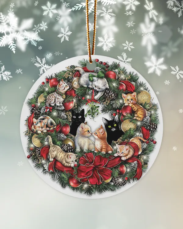 Wood Ornament - Circle