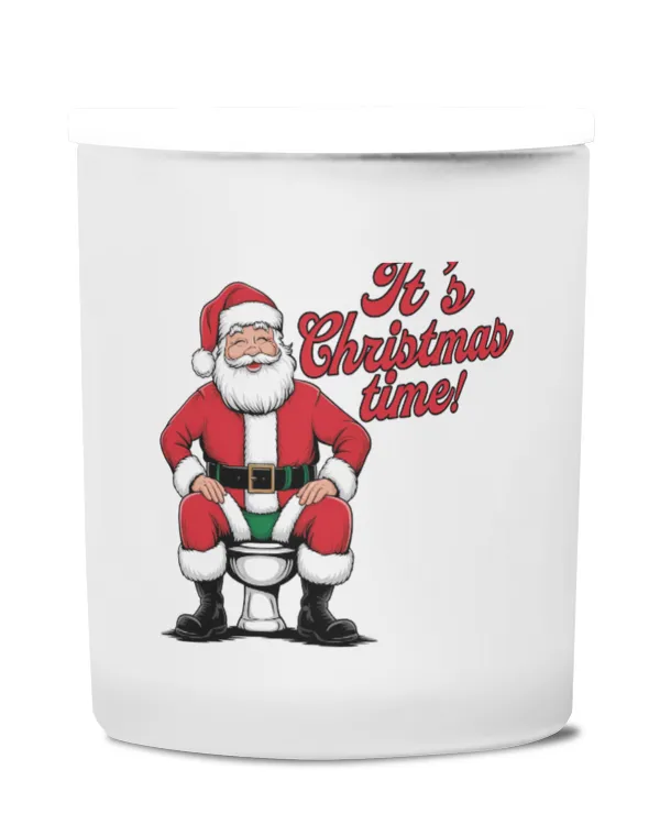 Frosted Glass Scented Candles