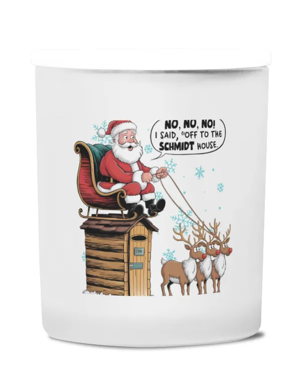 Frosted Glass Scented Candles