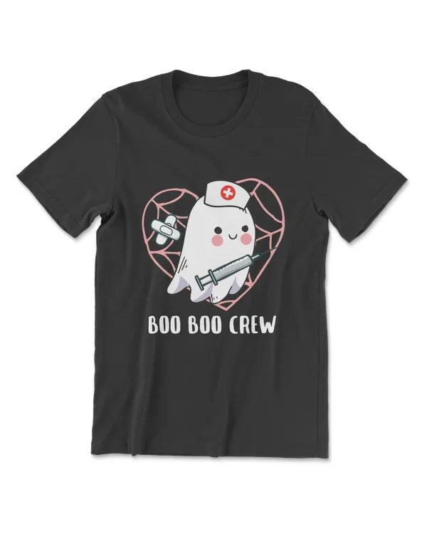 Boo Boo Crew Nurse Gift Crue - Halloween Costume T-Shirt