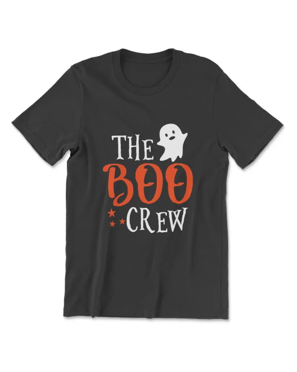 The Boo Crew Shirt - Scary Cute Ghost Halloween T-Shirt