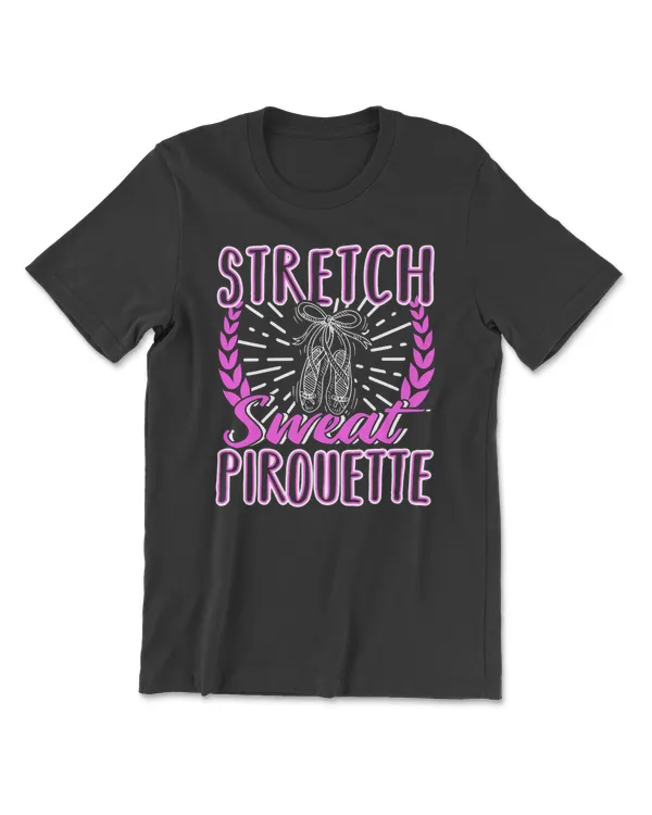 Stretch Sweat Pirouette Funny Ballerina 569 dance